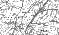 Old Map of Shenfield, 1895