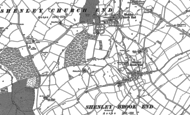 Old Map of Shenley Wood, 1898 - 1924