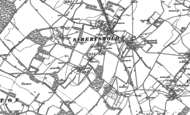 Old Map of Shepherdswell, 1896