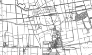 Old Map of Sherburn, 1889 - 1909