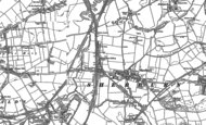 Old Map of Sherburn, 1895 - 1896