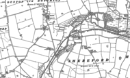 Old Map of Shereford, 1885