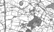 Old Map of Sherfield on Loddon, 1894