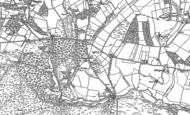 Old Map of Sherford, 1886 - 1887