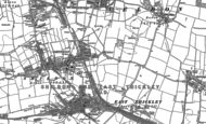 Old Map of Shildon, 1896
