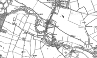 Old Map of Shillingford, 1910