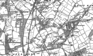Old Map of Shiney Row, 1895