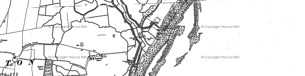 Old map of Shingle Street in 1902