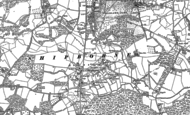 Old Map of Shipbourne, 1868 - 1869