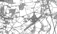 Old Map of Shiplake, 1910 - 1912
