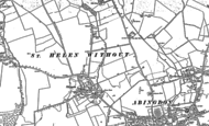 Old Map of Shippon, 1911