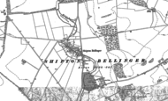 Old Map of Shipton Bellinger, 1899 - 1908