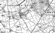 Old Map of Shipton Moyne, 1899 - 1919