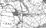 Old Map of Shipton-on-Cherwell, 1898