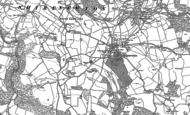 Old Map of Shirenewton, 1900