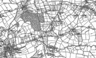 Old Map of Shirl Heath, 1885
