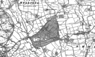 Old Map of Shobrooke Park, 1887 - 1888