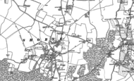 Old Map of Shorne, 1895 - 1896