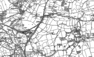 Old Map of Shortwood, 1881