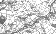 Old Map of Shoscombe, 1884 - 1902