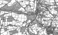 Old Map of Shotley Bridge, 1895