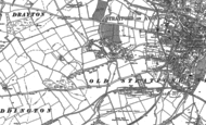 Old Map of Shottery, 1883 - 1886