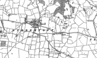 Old Map of Sibbertoft, 1899