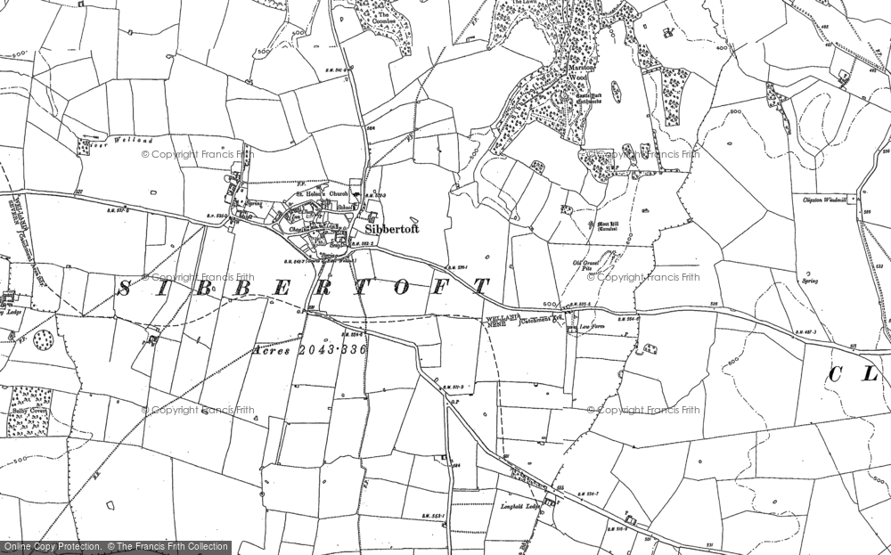 Sibbertoft, 1899