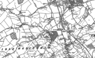 Old Map of Sible Hedingham, 1896