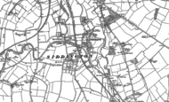 Old Map of Siddington, 1875 - 1920