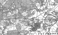 Old Map of Silchester, 1894 - 1909