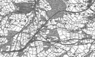 Old Map of Silkstone Common, 1891