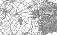Old Map of Silsoe, 1881 - 1899