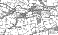 Old Map of Simonburn, 1895