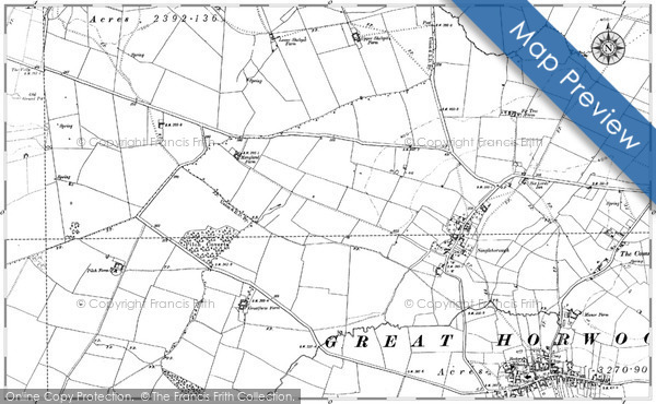 Old Map of Singleborough, 1898 - 1899 in 1898