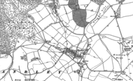 Old Map of Sixpenny Handley, 1900