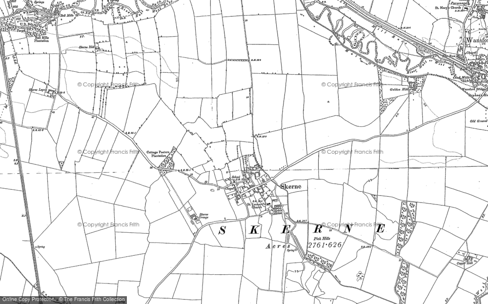 Skerne, 1890 - 1891