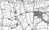 Old Map of Skeyton, 1884 - 1885