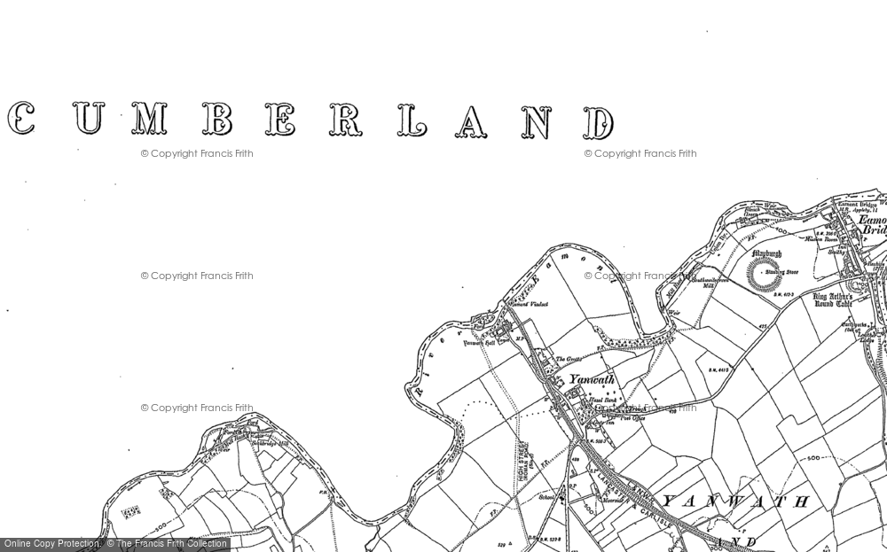 Old Map of Skirsgill, 1923 in 1923