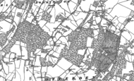 Old Map of Slade, 1896