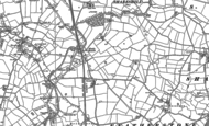 Old Map of Slade Heath, 1883