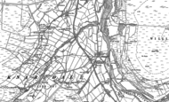 Old Map of Slaggyford, 1895