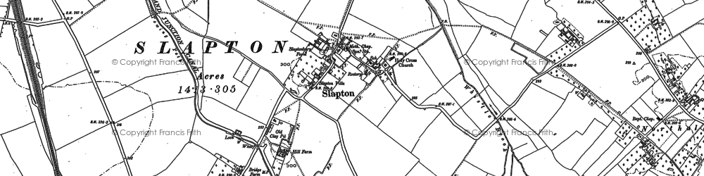 Old map of Horton Wharf in 1923