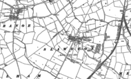 Old Map of Slawston, 1902
