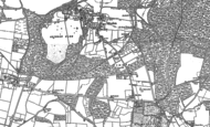 Old Map of Slindon Common, 1896
