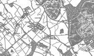 Old Map of Slip End, 1899 - 1900