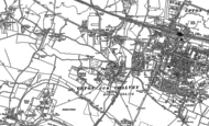 Old Map of Slough, 1897 - 1910
