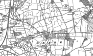 Old Map of Snape, 1882 - 1903