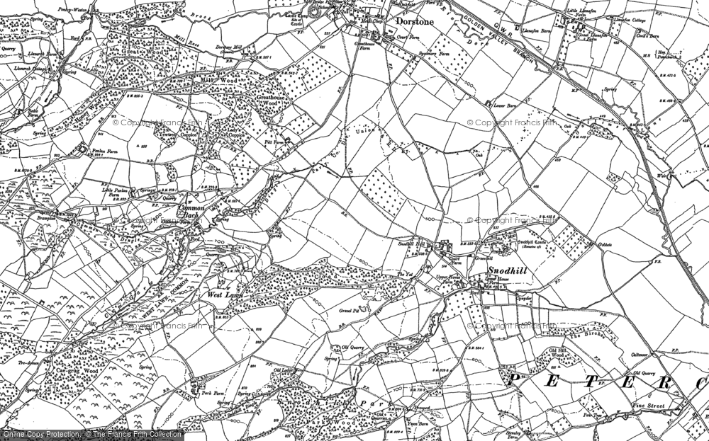 Snodhill, 1886 - 1903