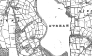 Old Map of Sockburn, 1892